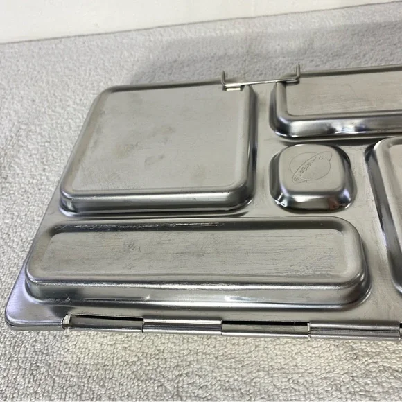 PlanetBox Stainless Steel Compartment Tray Reusable Rover Lunch Box Bento Box - Picture 6 of 14